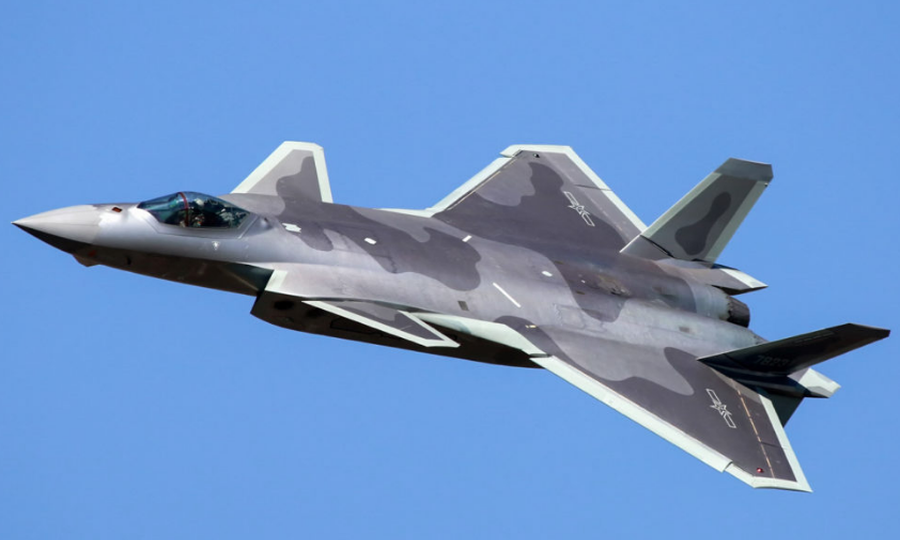 Chengdu J-20 Tactical Fighter Of Air Force Of Chinese People’s Liberation Army