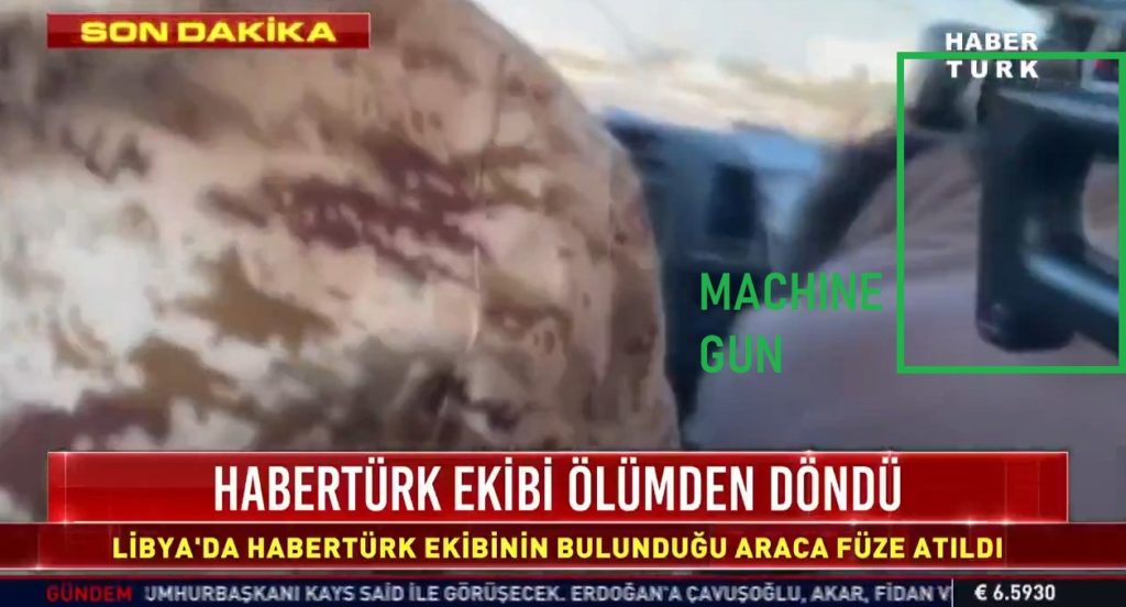 Turkey's Haberturk Film Crew Shelled By Libyan National Army Appeared To Be Traveling With Armed Militants