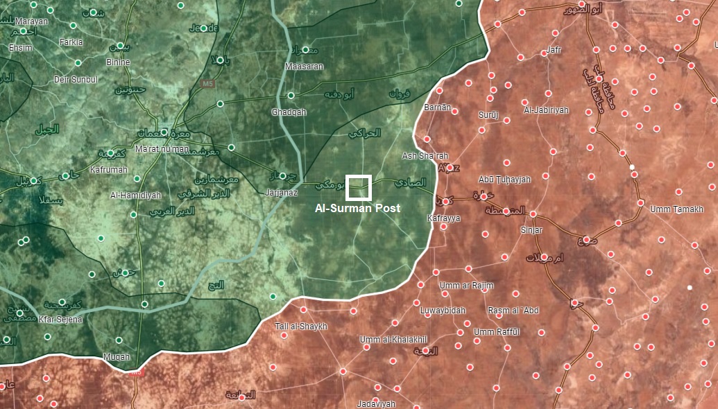 Syrian Army Shells Turkish Observation Post In Southeast Idlib