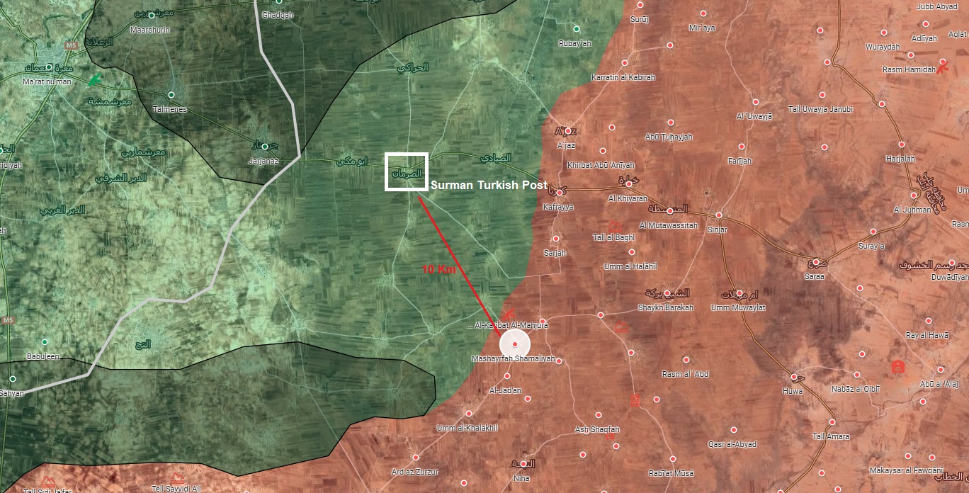 In Video: Idlib Militants Shell Syrian Army Positions From Turkish Observation Post Area