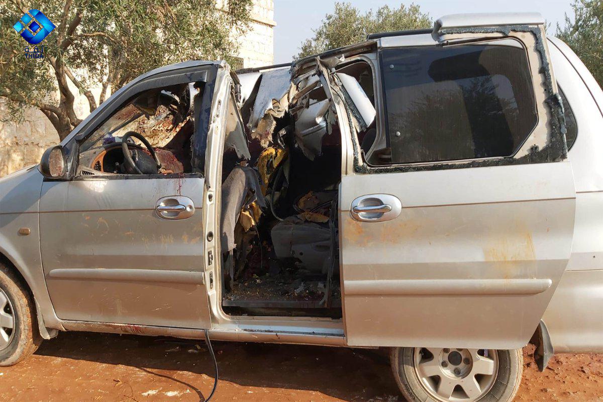 Suspected “Ninja Bomb” Strike Eliminates Senior Horas Al-Din Commander In Northern Idlib (Photos)