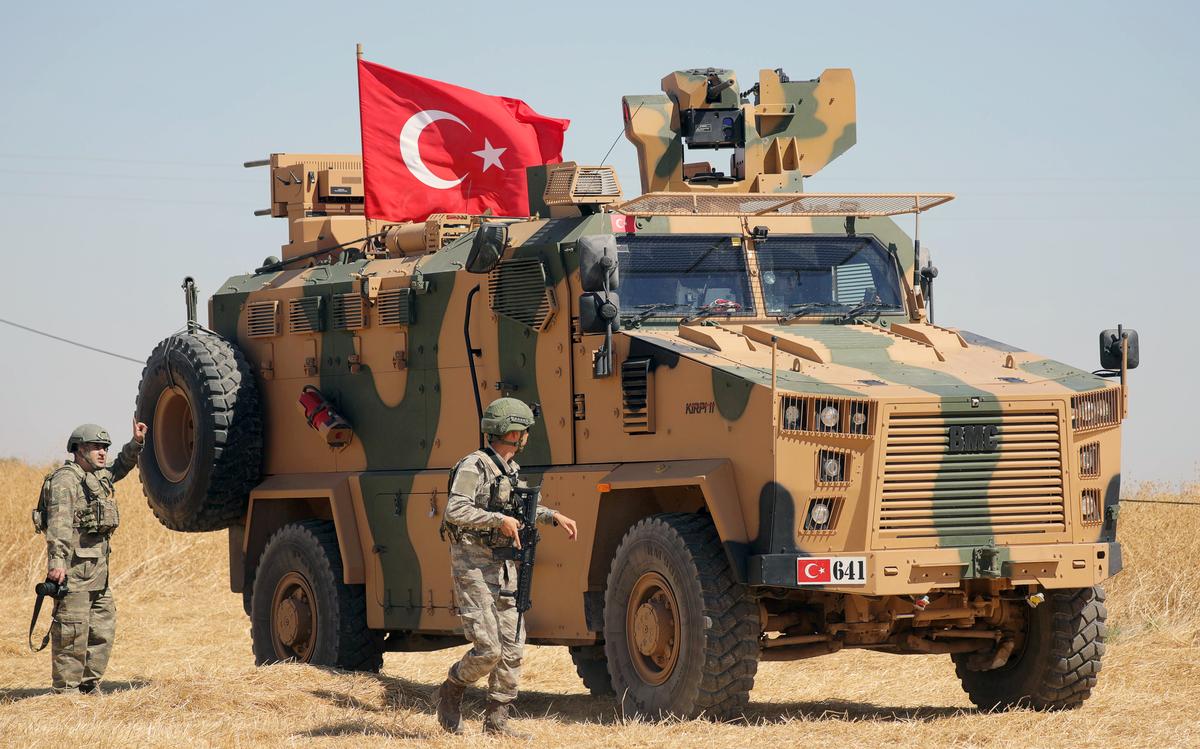 Turkey Says It "Neutralized" Upwards of 1,200 YPG/PKK Members Since Operation "Peace Spring" Began