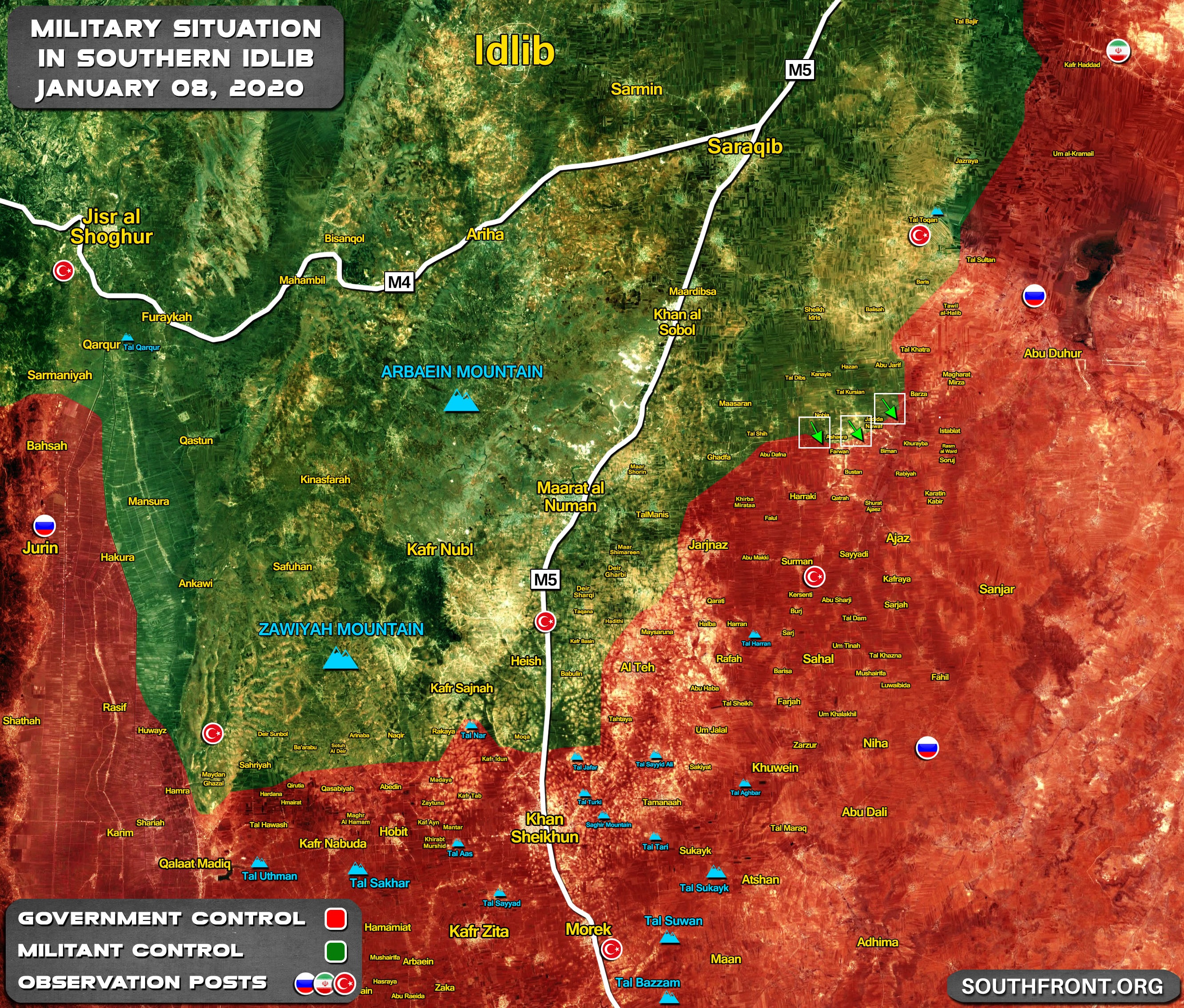 Syrian Army Recaptured Lost Positions In Southeast Idlib In Rapid Counter-Attack