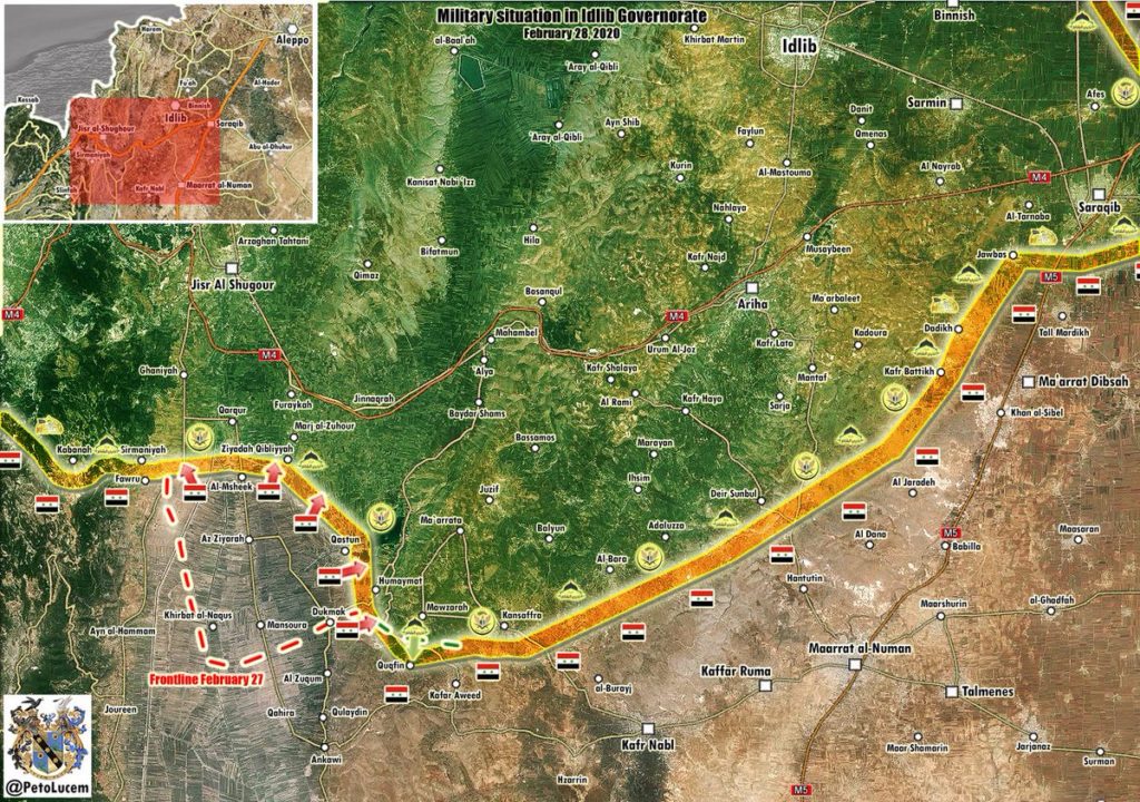 Syrian Forces Cleared Al-Ghab Plain Of Turkish-backed Militants (Map Update)