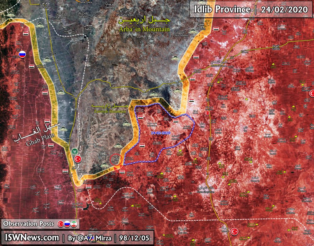 Turkish Forces Lost Another Village To Syrian Troops Amid Clashes In Nayrab (Map Update)