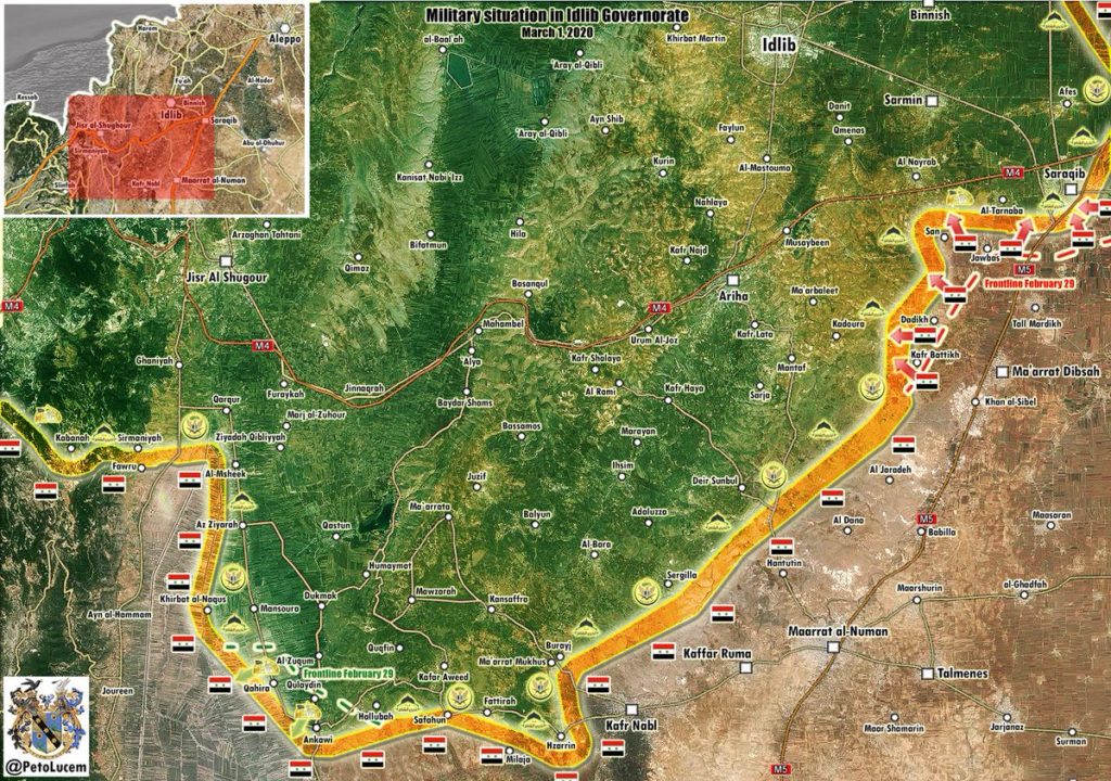 Syrian Forces Counter-Attack Near Saraqib As Air War Heats Up Over Idlib (Maps, Videos)