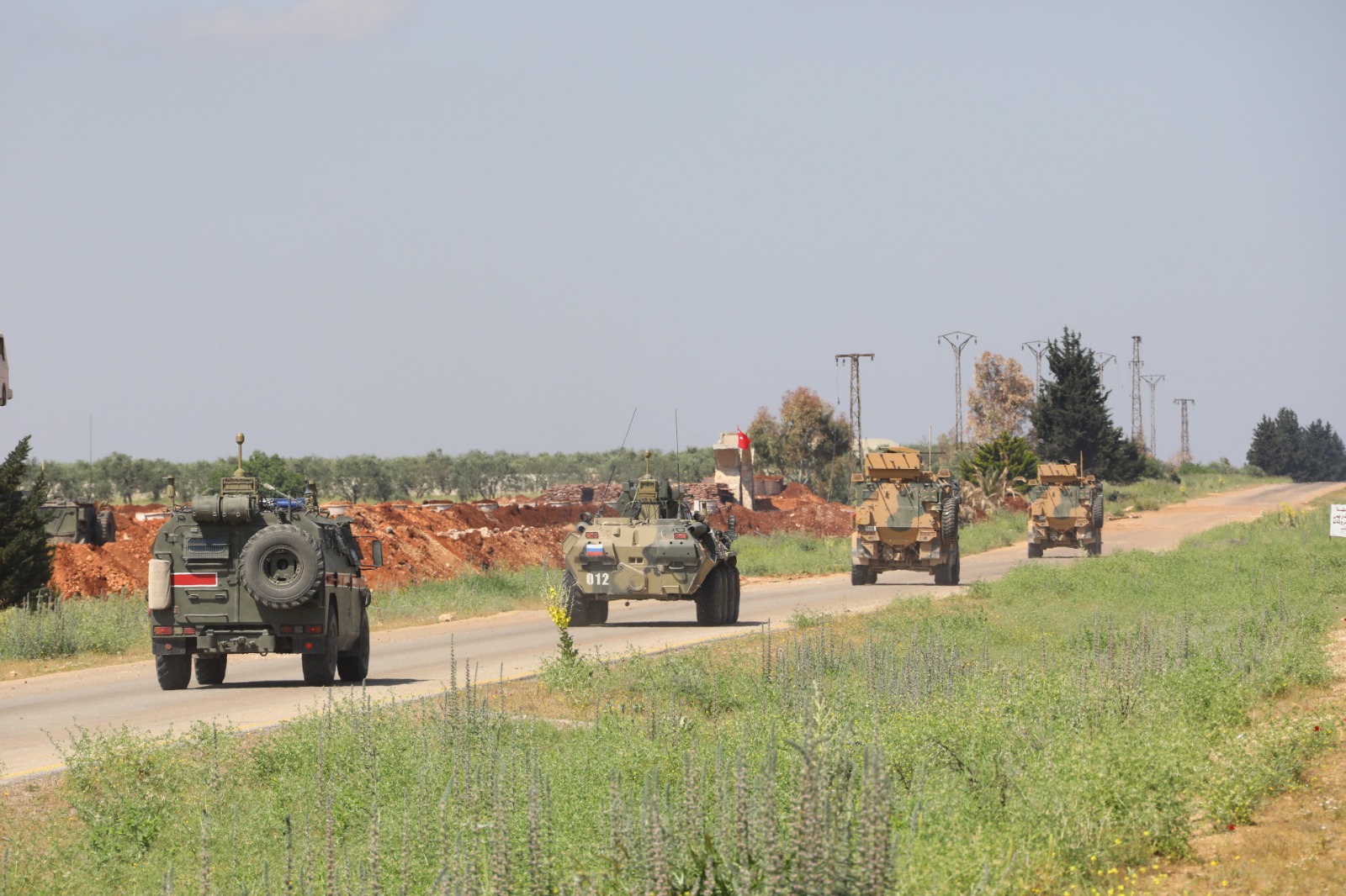 Turkey And Russia Hold Second Extended Patrol In Southern Idlib (Photos, Video)