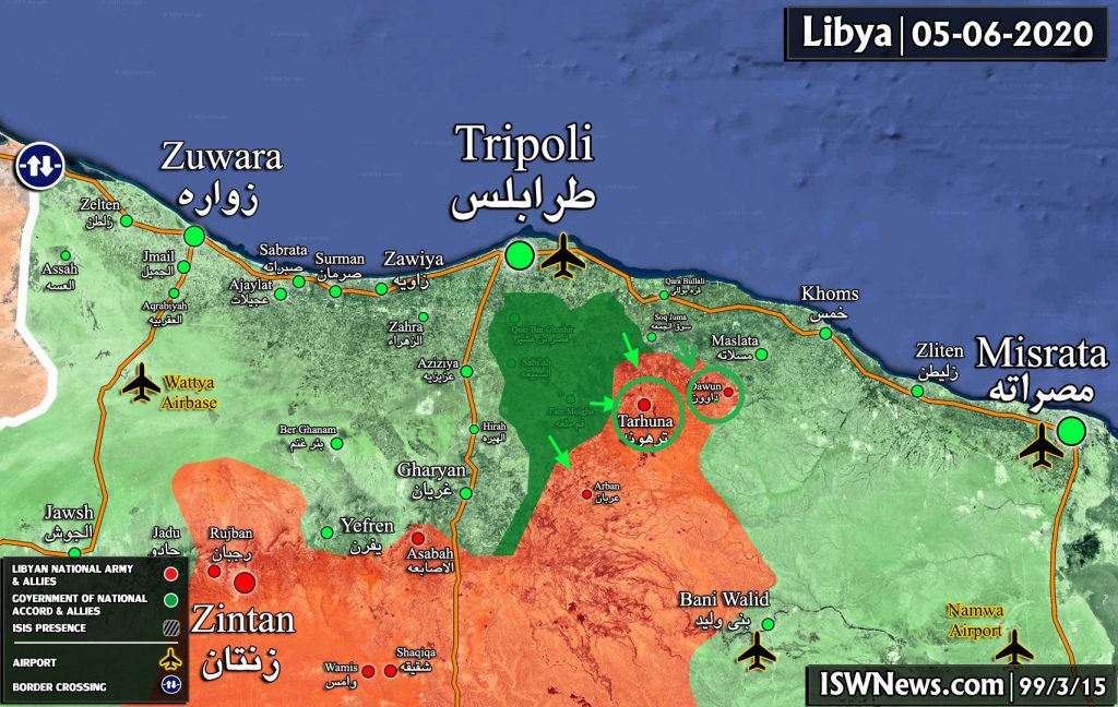 Tarhuna Falls Into Hands Of Turkish Proxies As Libyan National Army Is On Retreat (Map, Videos)