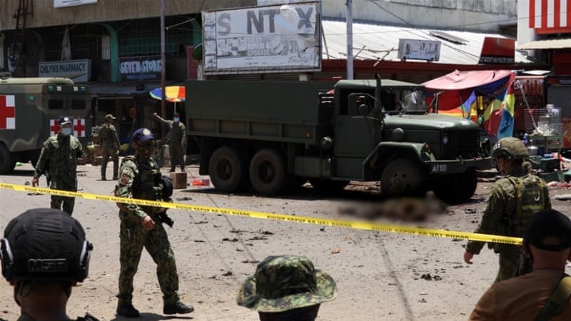 Two Terror Attacks In Philippines Leave At Least 14 Dead, 75 Wounded