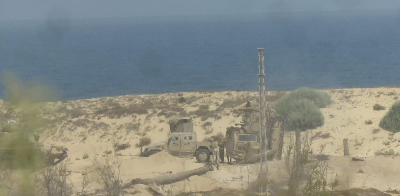 ISIS Terrorists Ambushed Egyptian Troops In Northern Sinai (Photos)