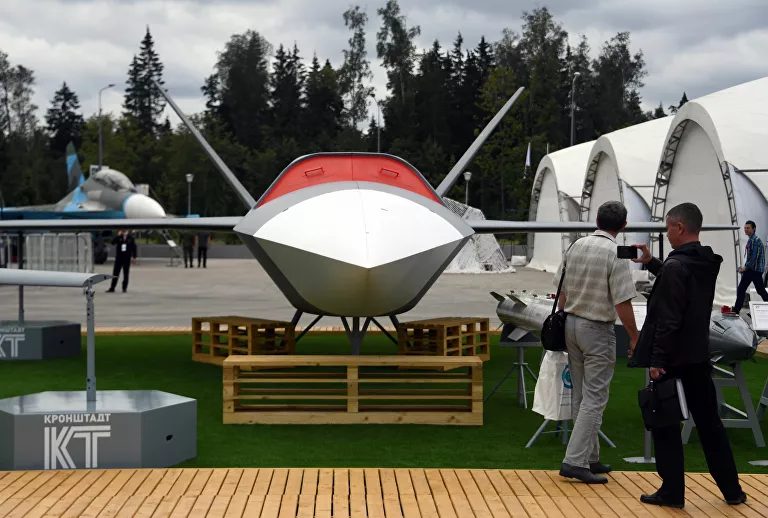 Russia's Kronstadt Group Unveils Three Brand New UAVs At Army-2020 Forum