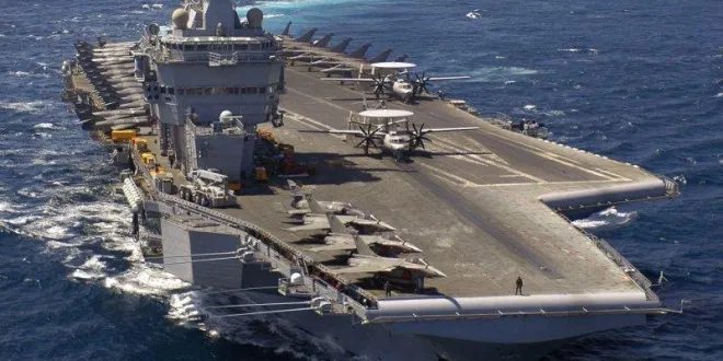 France Deploys Charles De Gaulle Aircraft Carrier To Eastern Mediterranean