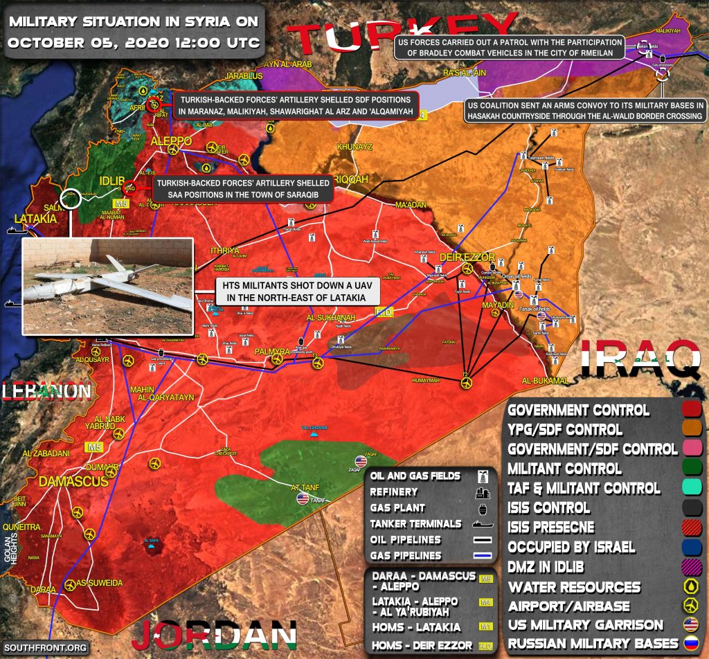 U.S.-led Coalition Sent Reinforcement, Carried Patrol in Syria's Al-Hassaka (Map Update)