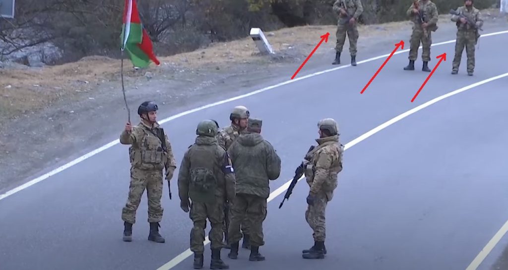 Upset Azerbaijani Troops Try To Provoke Russian Peacekeepers In Dadivank