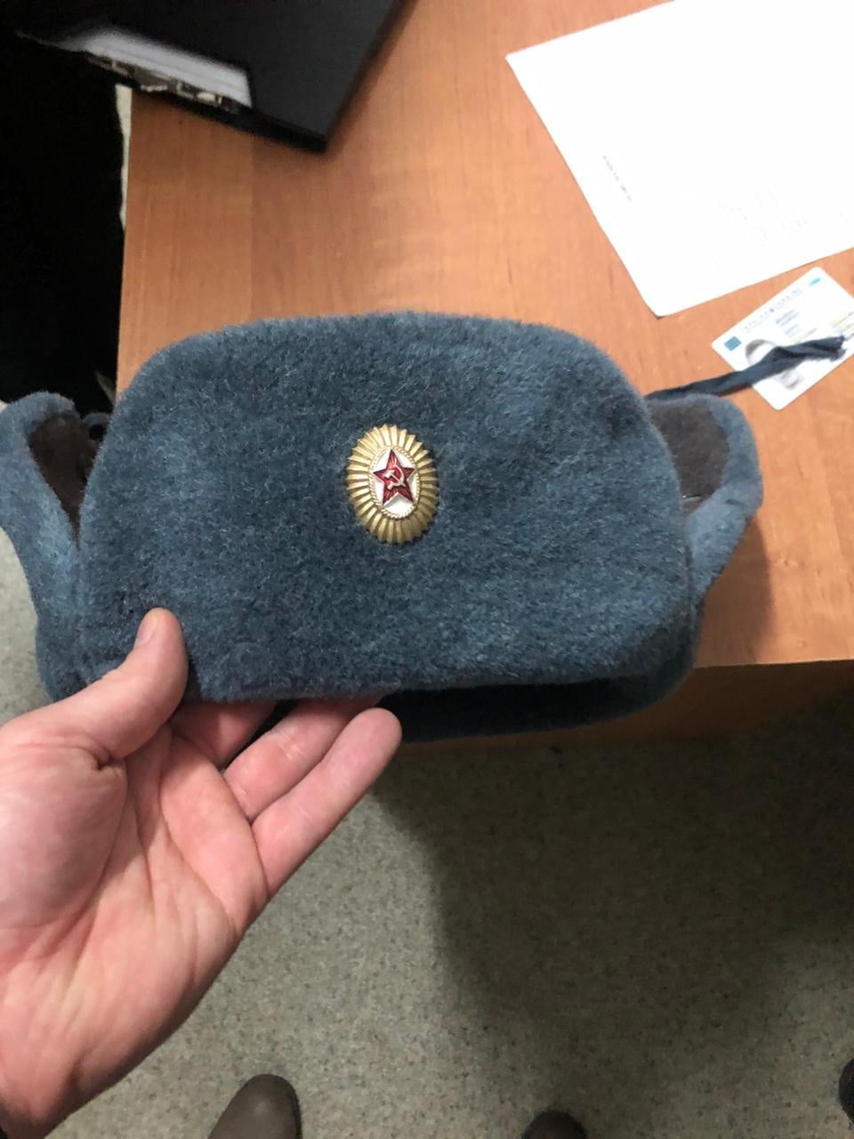 Protecting Naz....Democracy: Young Man In Ukraine Arrested For Wearing "Ushanka" With Soviet Star