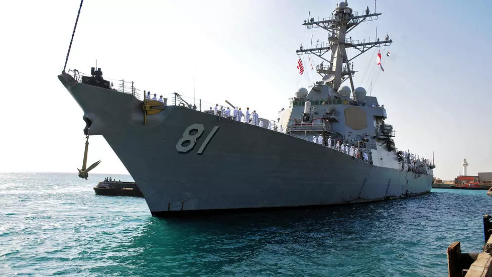 U.S. Warship Arrives In Sudan, One Day After Russian Warship Docks