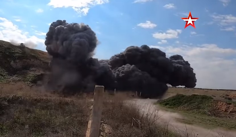 In Video: Russian Forces Destroyed Network Of Underground Tunnels Used by Terrorists In Idlib