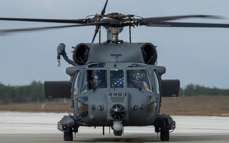 U.S. Air Force Tests In New Sikorsky HH60-W Rescue Helicopter