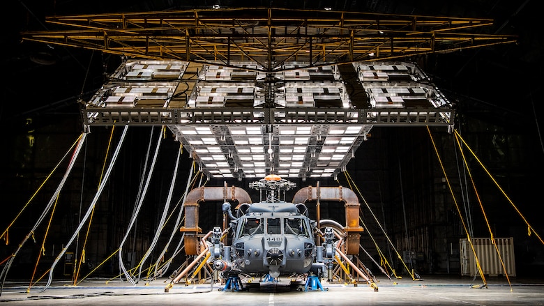 U.S. Air Force Tests In New Sikorsky HH60-W Rescue Helicopter