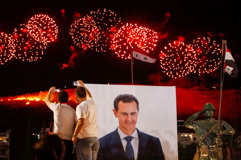 Bashar Al-Assad Elected For His 4th Term As Syrian President