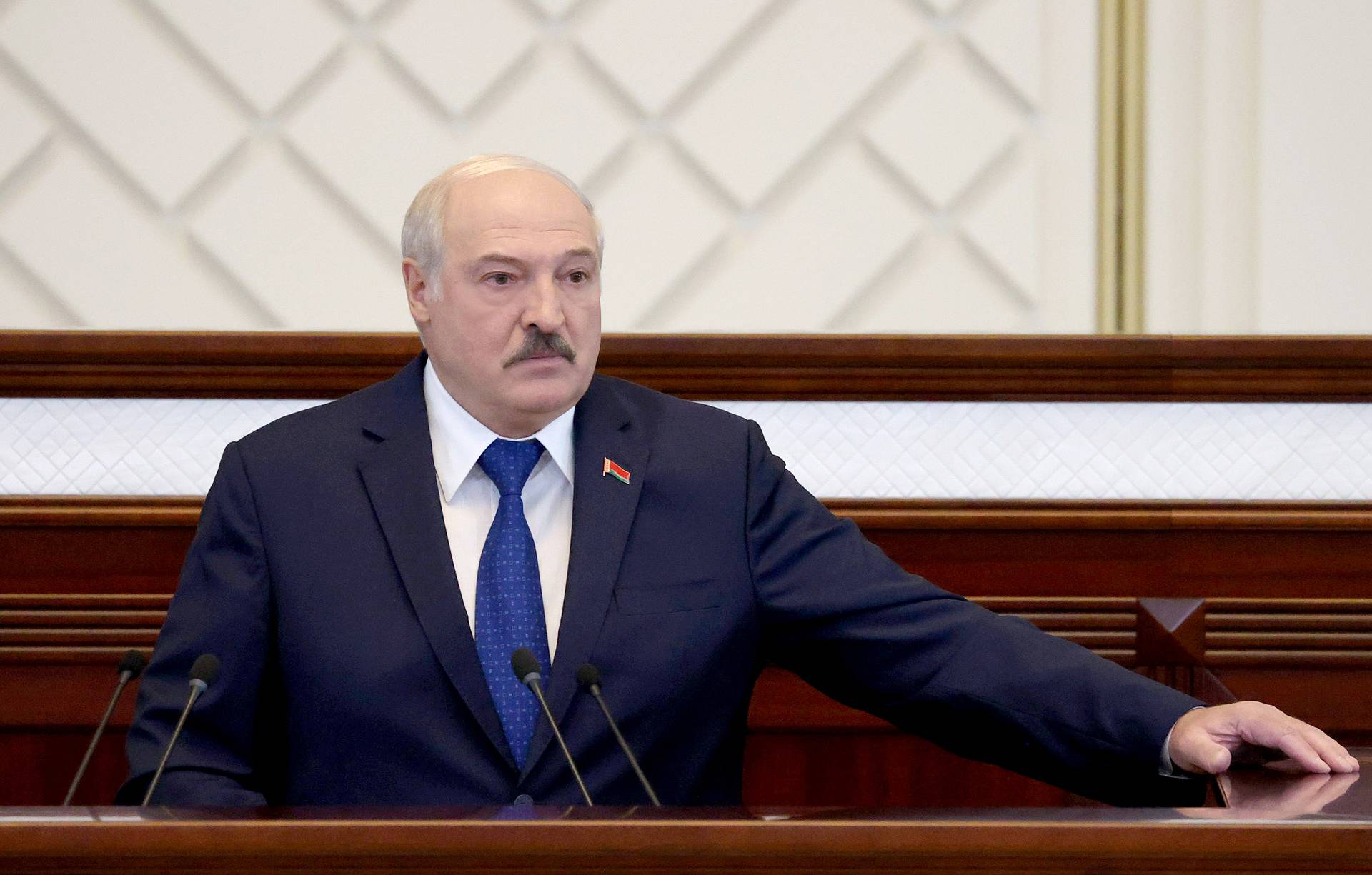 'This Is War': Lukashenko's First Public Comments On RyanAir Incident