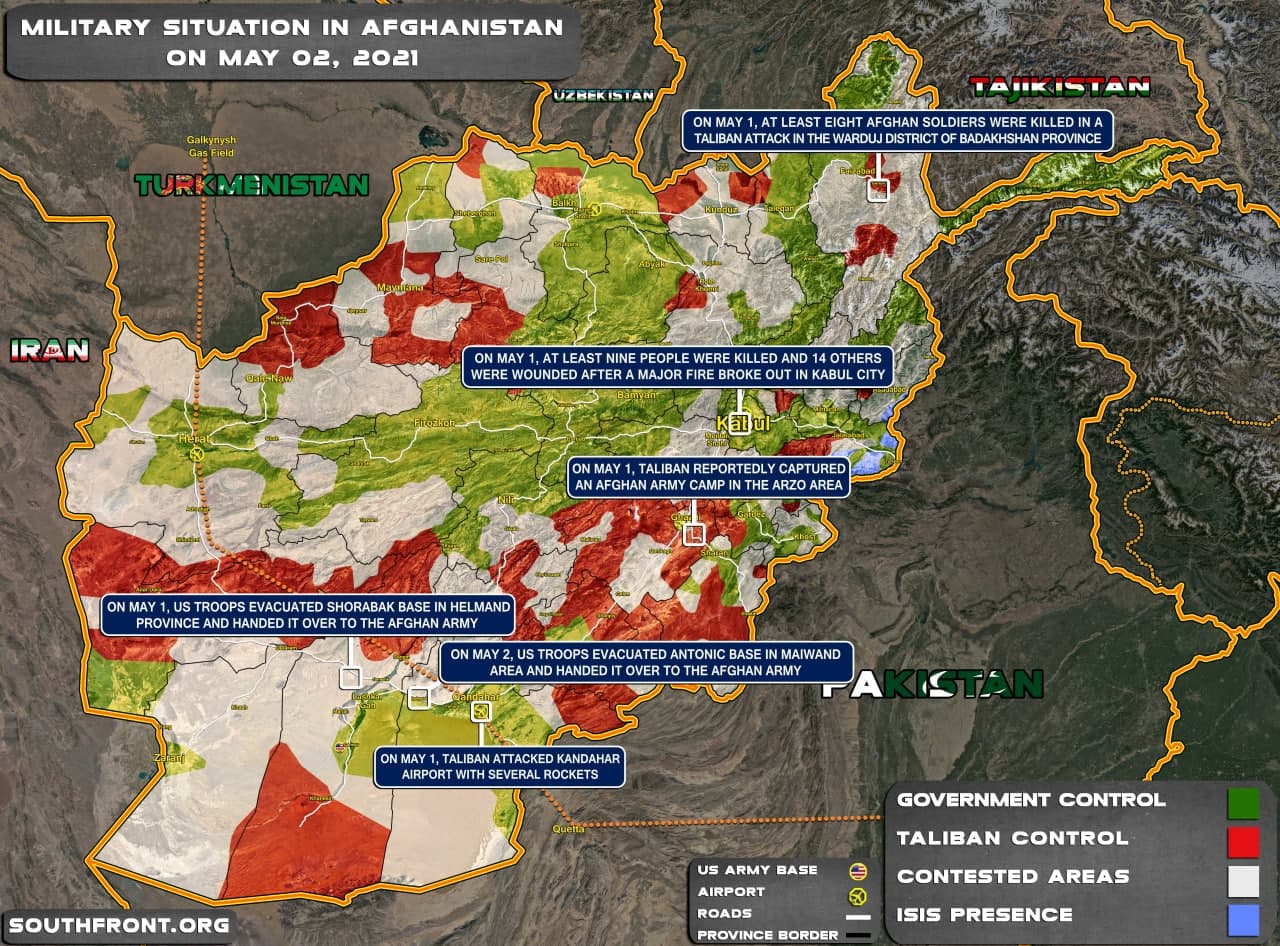30 Afghan Soldiers Missing After Taliban Captured Garrison In Ghazni Province (Map Update)