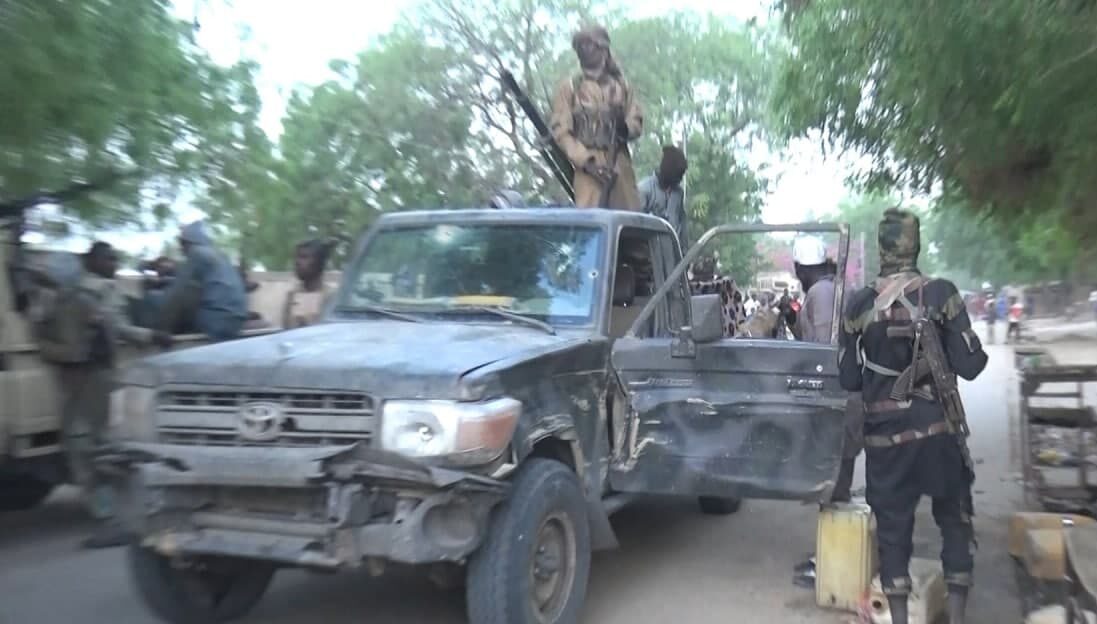 ISIS Released Photos Of Fierce Attack On Town In Nigeria’s Yobe State