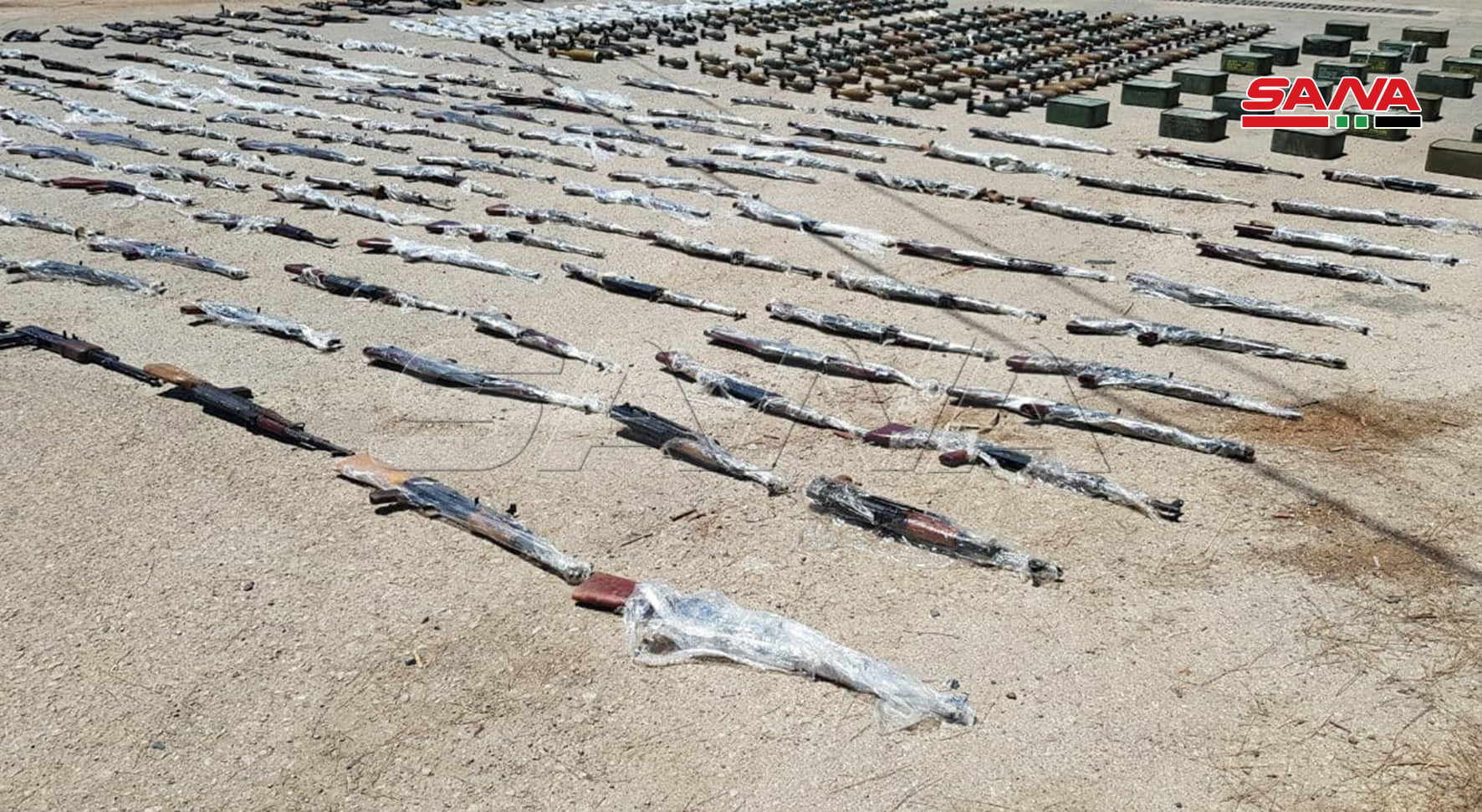 Syrian Authorities Uncovered Loads Of Weapons Left Behind By Militants In Homs (Photos)