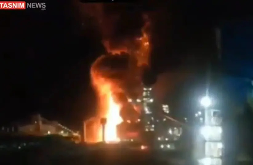 A Fiery Coincidence: Steel Plant Catches Fire After Explosion In Southern Iran