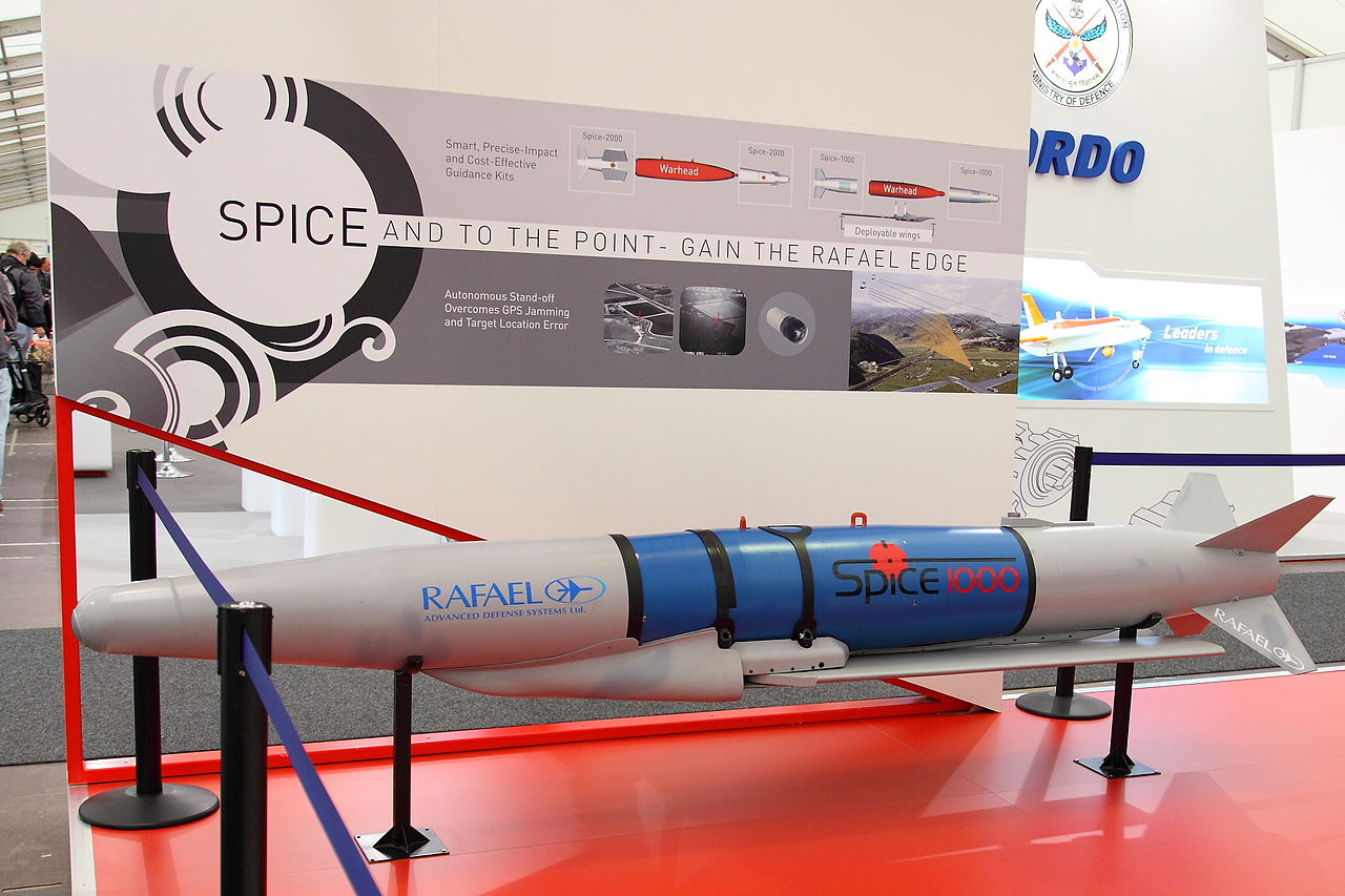 Spice 1000 Guided Glide Bombs Were Used In Overnight Israeli Attack On Syria