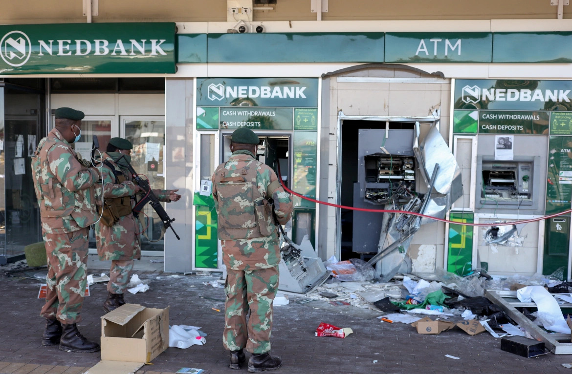 BLM (Burn-Loot-Murder) Riots In South Africa Continue Despite Army Being Sent In