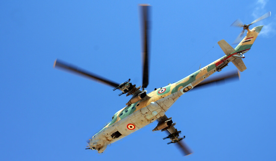Syrian Pilot Killed In Attack Helicopter Crash In Damascus Countryside