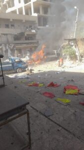 Deadly Explosion Rocked A Busy Market Square In Syria's Afrin (Videos, Photos)
