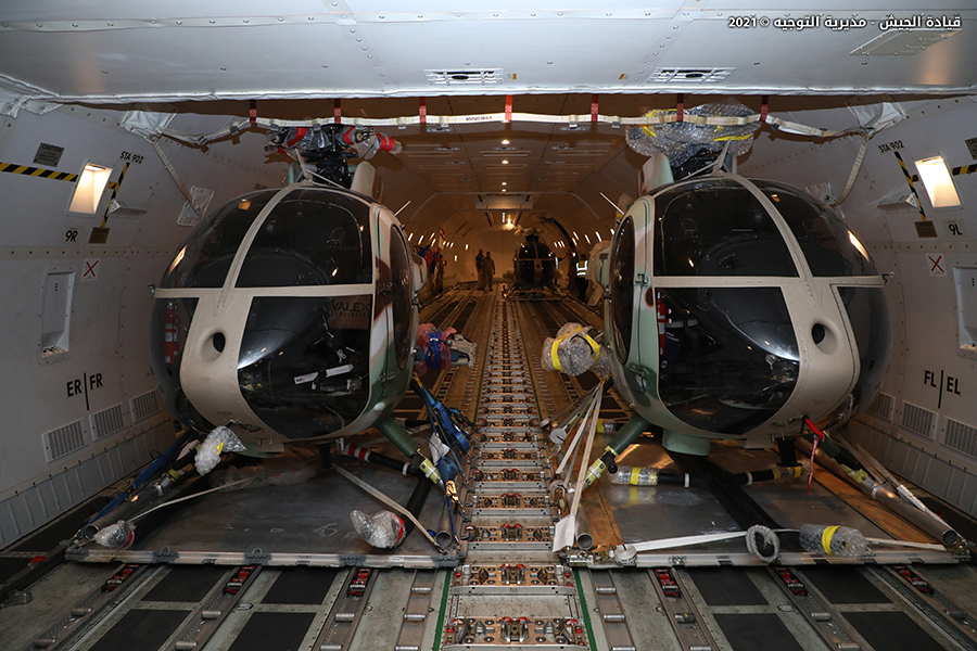 Lebanese Air Force Received Six Light Attack Helicopters From The US (Photos)