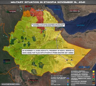 Military Situation In Ethiopia On November 16, 2021 (Map Update)