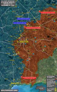 Military Situation In Donetsk People's REpublic On November 24, 2021 (Map Update)