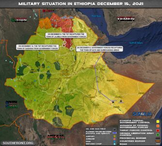 Military Situation In Ethiopia On December 15, 2021 (Map Update)