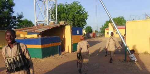 ISIS Terrorists Attacked Nigerian Military Camp, Police Post In Yobe State (Photos)