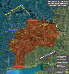 Military Situation In Eastern Ukraine On January 16, 2022 (Map Update)
