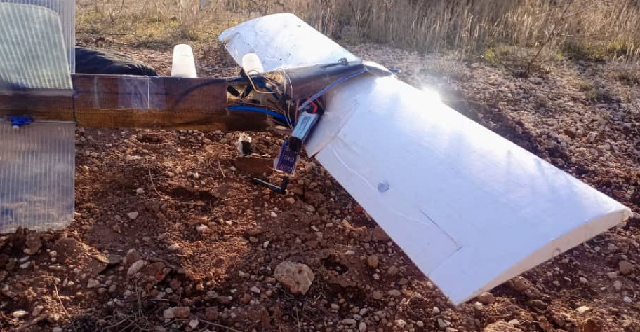 Suicide Drone Launched By Turkish-Backed Syrian Militants Crashes In Northern Aleppo (Photos)