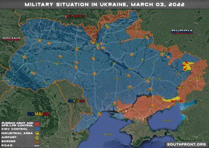 Military Situation In Ukraine On March 3, 2022 (Map Update)