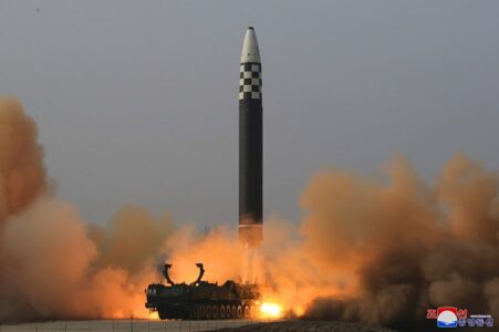 North Korea Increasing Its Military Capabilities: Hwasong - 17 ICBM Launched (Photos, Video)