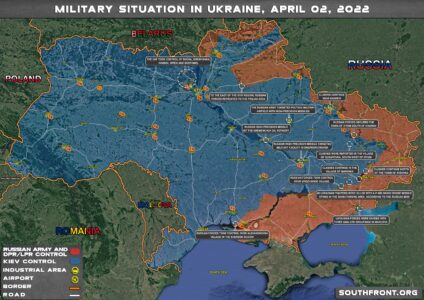 Military Situation In Ukraine On April 2, 2022 (Map Update)
