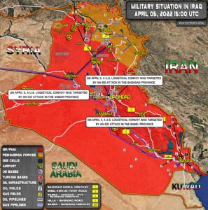 Military Situation In Iraq On April 5, 2022 (Map Update)