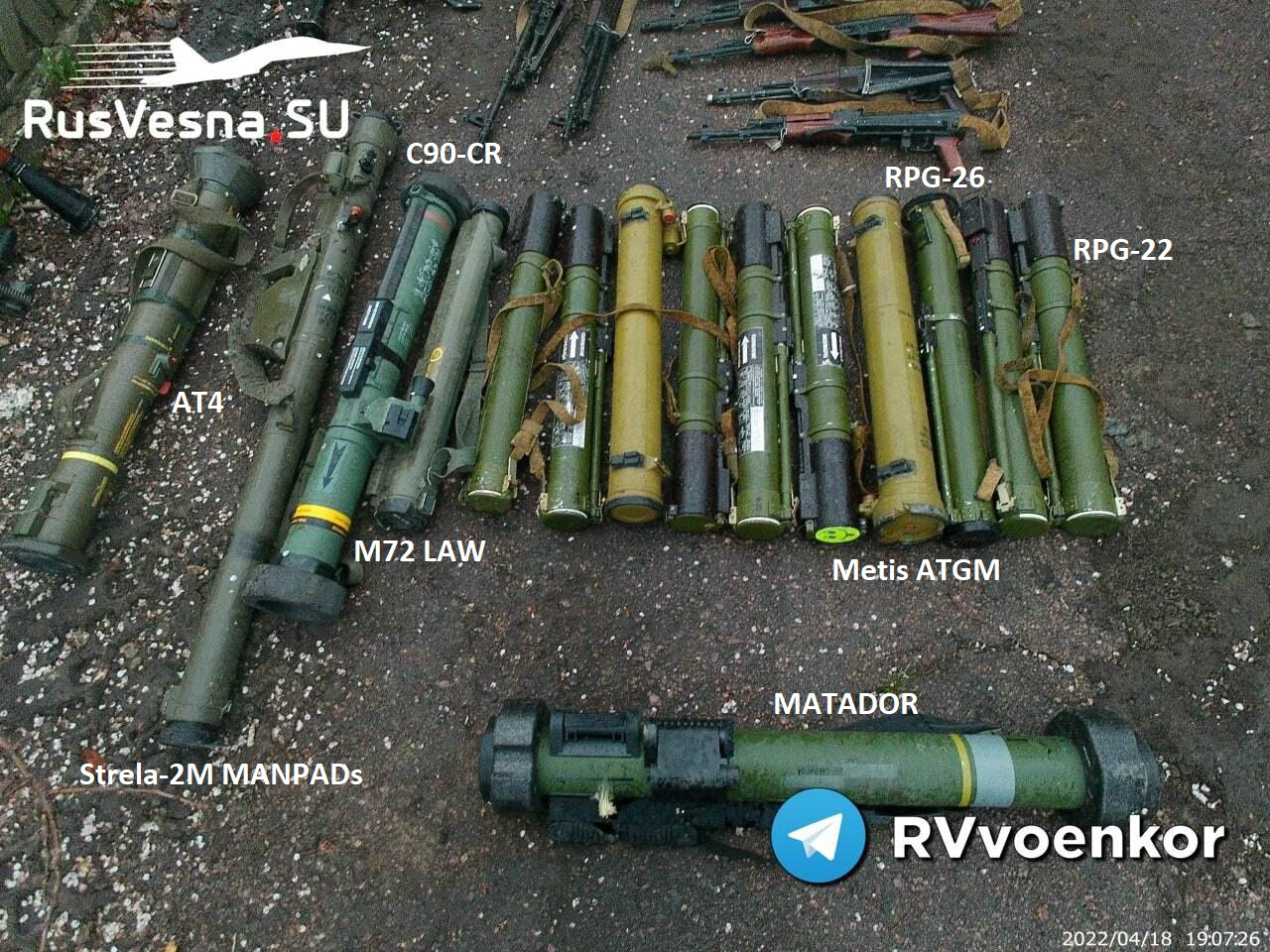 Russian Army Captured More Western-Supplied Weapons From Kiev Forces (Photos)