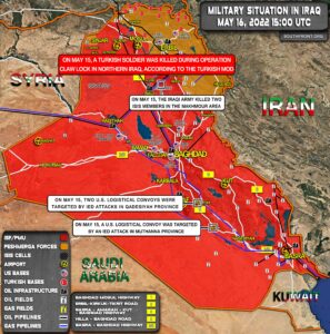 Military Situation In Iraq On May 16, 2022 (Map Update)