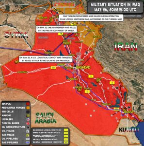 Military Situation In Iraq On May 26, 2022 (Map Update)