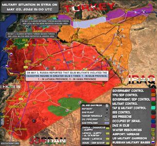 Military Situation in Syria On May 3, 2022 (Map Update)