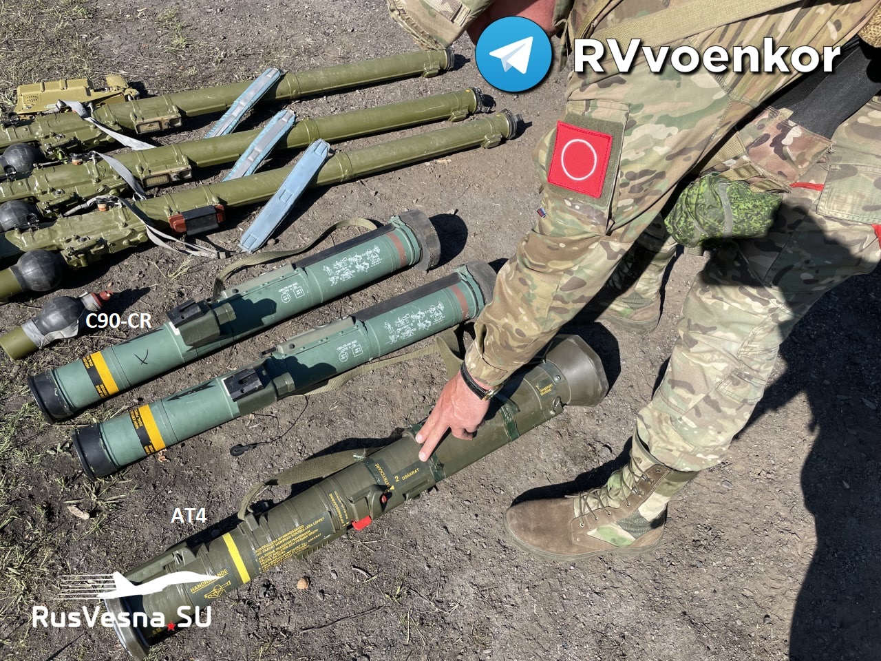 Russian Army Seized Loads Of Western-Made Weapons From Kiev Forces In Donbass (Photos)