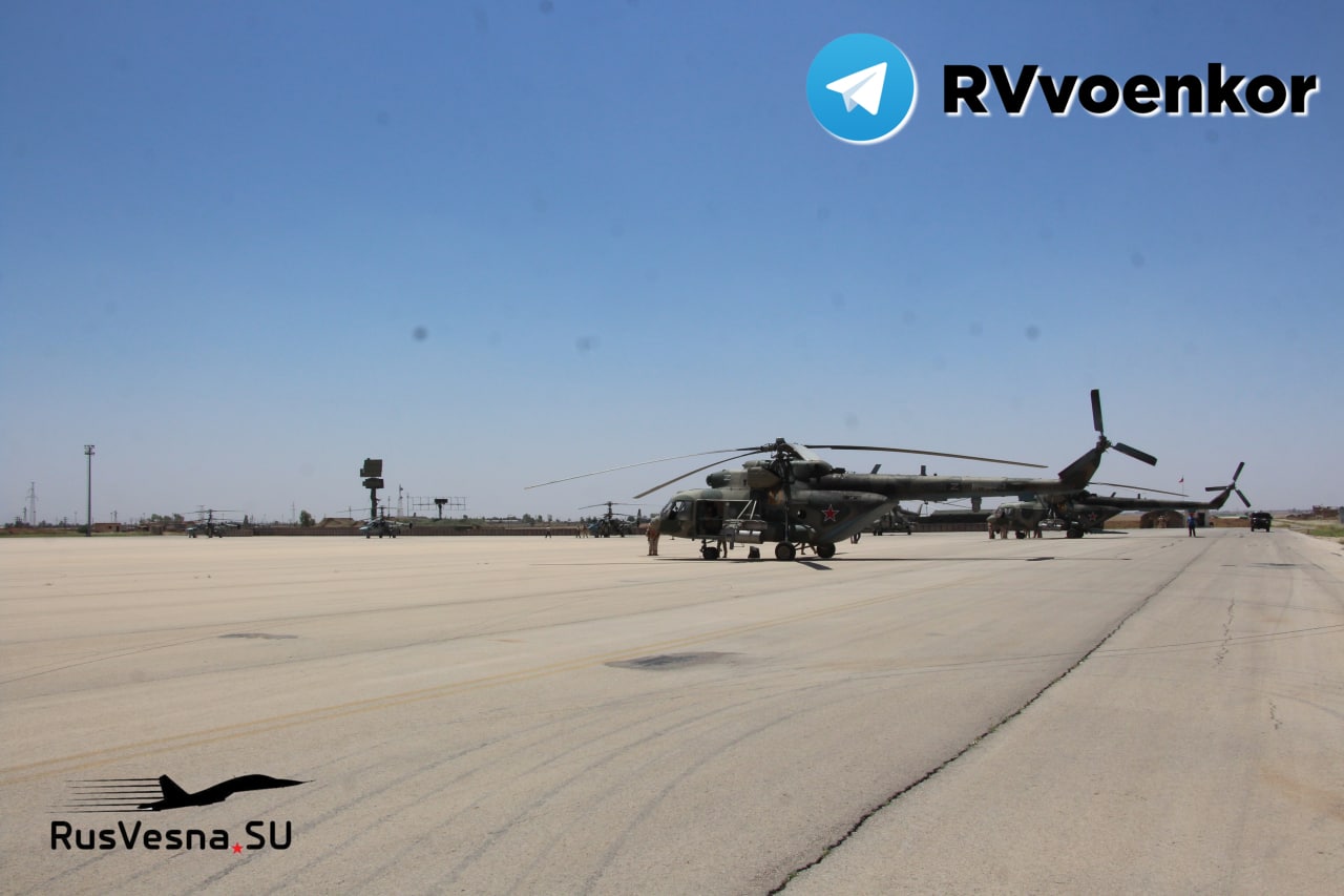 Russia Answers To Turkey's Threats By Deploying Fighter Jets, Helicopters In Northeastern Syria (Photos)